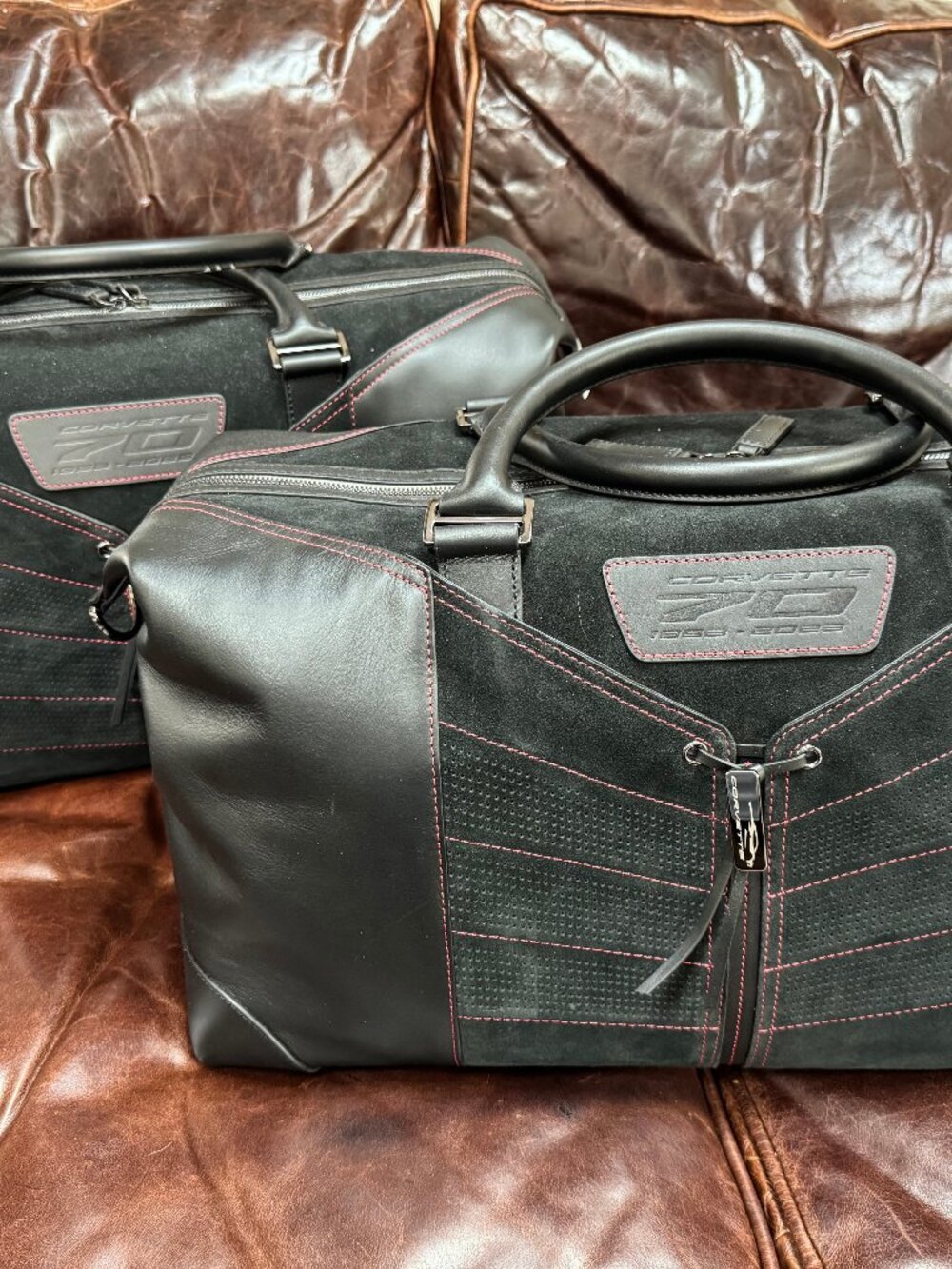 70th Anniversary Corvette Trunk Bags
